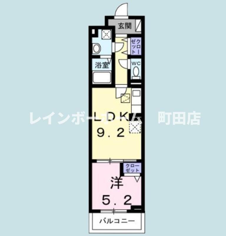 アークステラ(1LDK/3階)の間取り写真