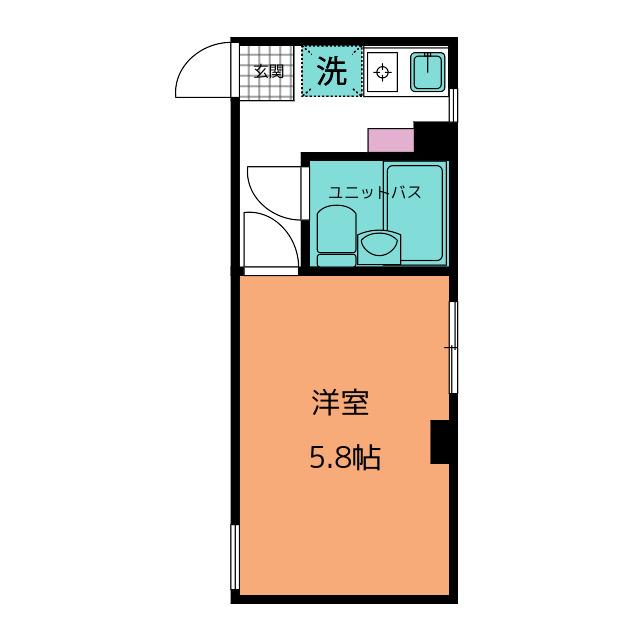 グランドメゾン南長崎(1K/3階)の間取り写真