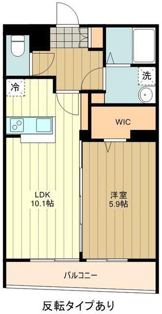 クーチャ万願寺(1LDK/2階)の間取り写真