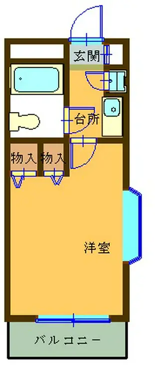 ライオンズマンション八王子第6 2階階 間取り