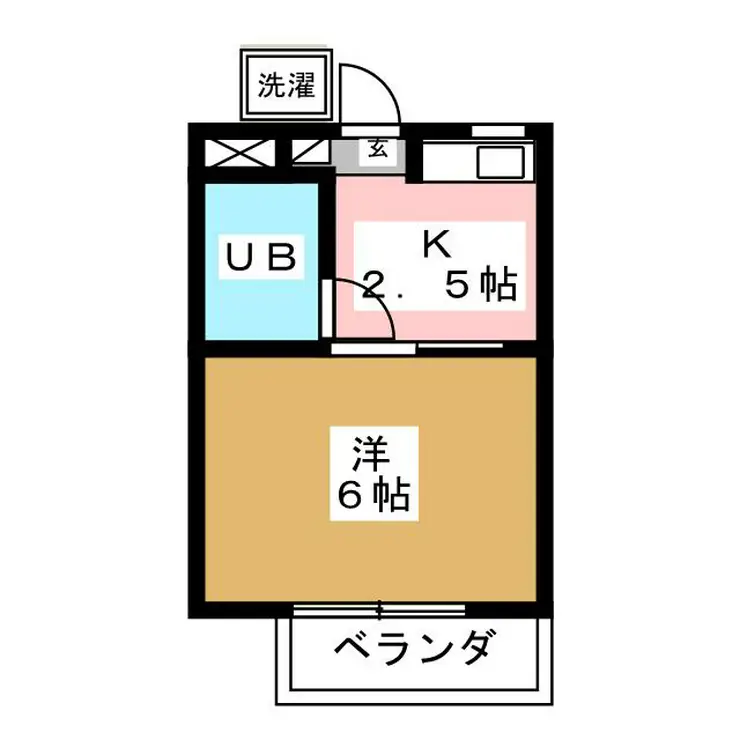 フォレスト恋ヶ窪 2階階 間取り