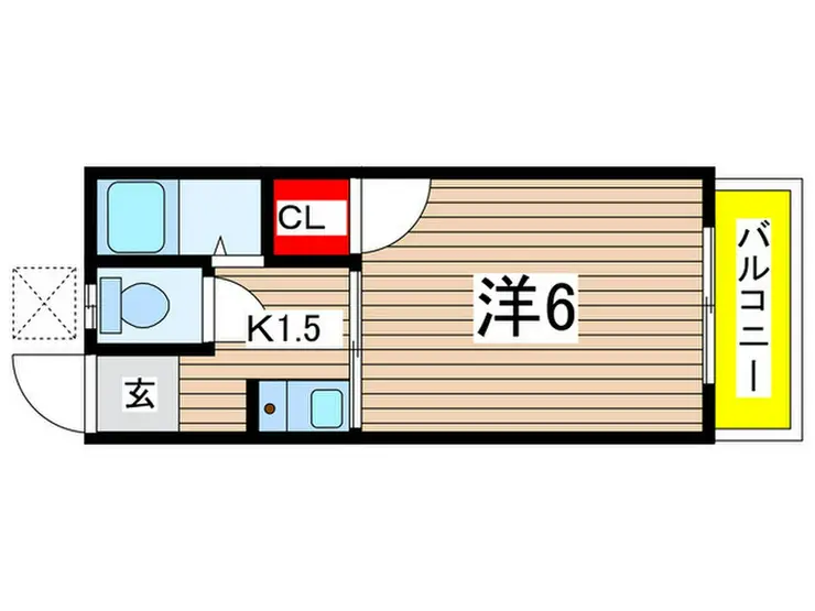 マロンハイデンス 2階階 間取り