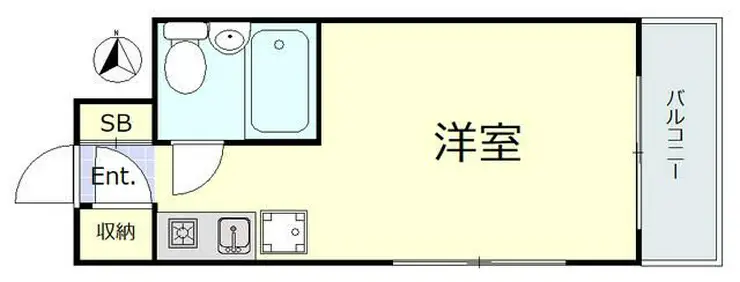 西新宿ダイヤモンドパレス 10階階 間取り
