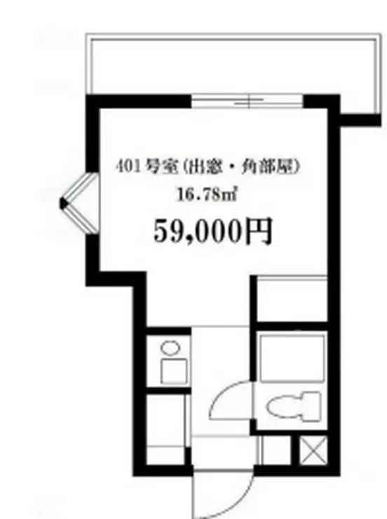 ジョイフル板橋 4階階 間取り