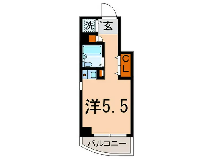 ペガサスマンション浄心寺坂 2階階 間取り