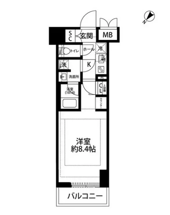 プレール・ドゥーク大塚 2階階 間取り