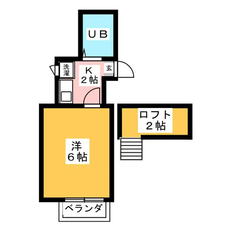 ドルフ伊勢原 2階階 間取り
