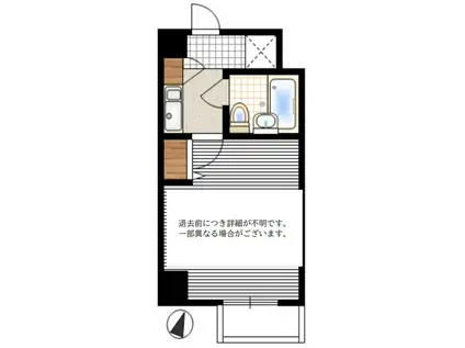 日神パレス立石第2(1K/3階)の間取り写真