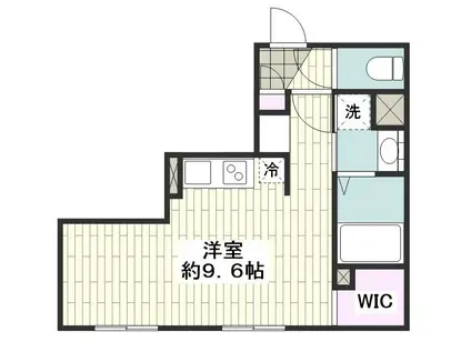 LUORE名古屋駅ノース(ワンルーム/3階)の間取り写真