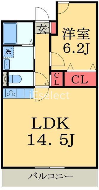 斎藤マンション(2DK/7階)の間取り写真