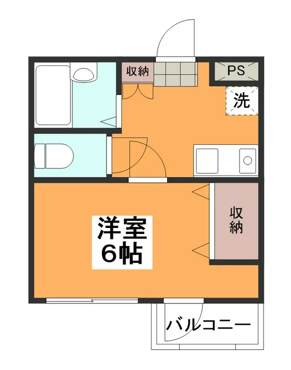 リエス東中神 3階階 間取り
