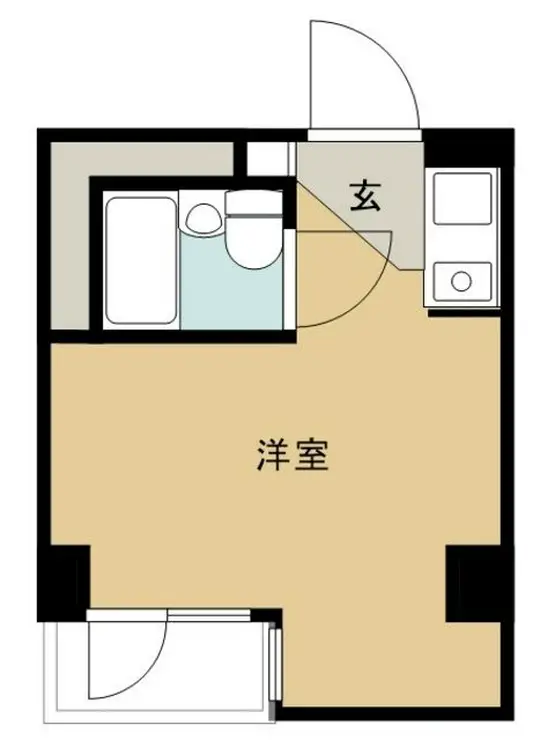 クラッシー久米川 4階階 間取り
