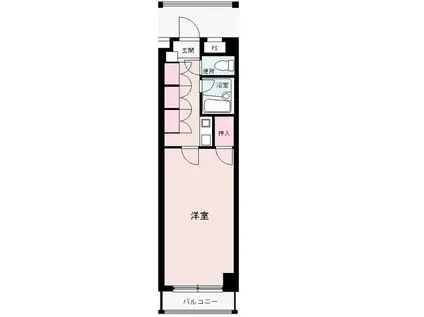 ステアーズアパートメント(1K/3階)の間取り写真