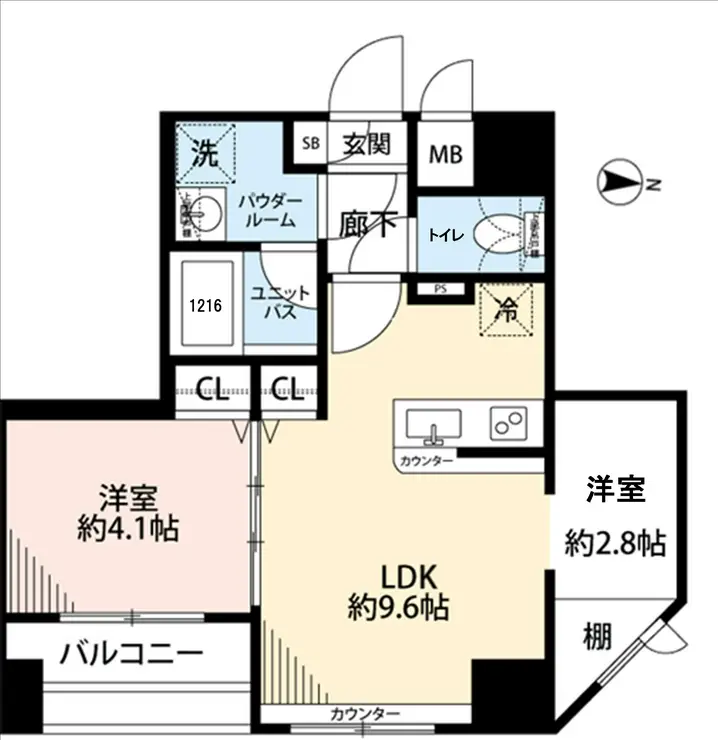 プレサンス本駒込アカデミア 11階階 間取り