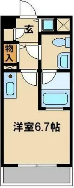 サンセール与野本町 3階階 間取り