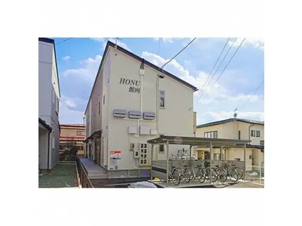 HONU館向(ワンルーム/2階)の間取り写真