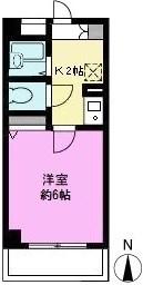 ペアーズヒルICHIE(1K/5階)の間取り写真