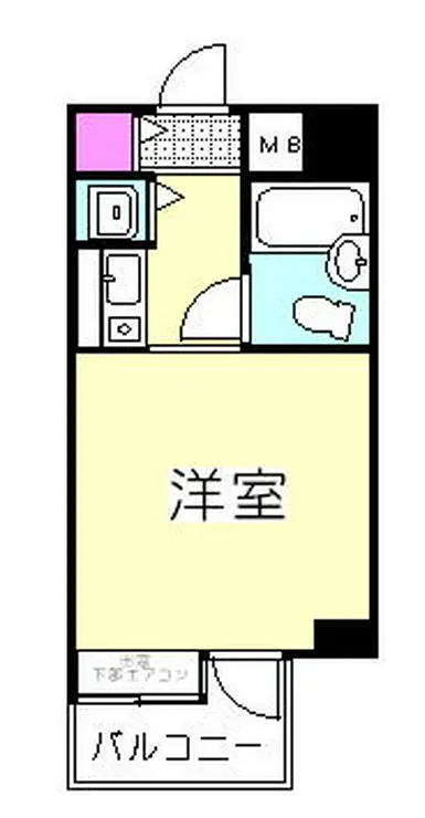 ライオンズマンション川口並木第2 9階階 間取り