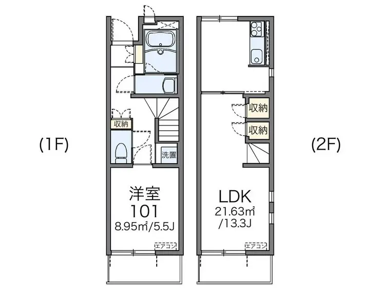 レオネクストREN 1階階 間取り
