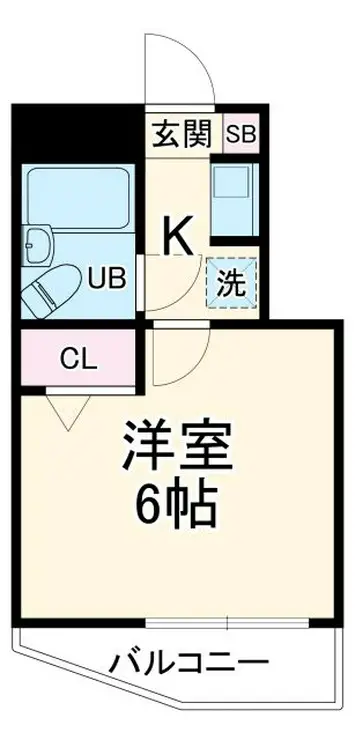 日神パレステージ橋本 5階階 間取り