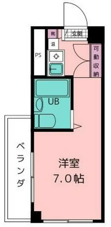 グレースヒルズ 5階階 間取り