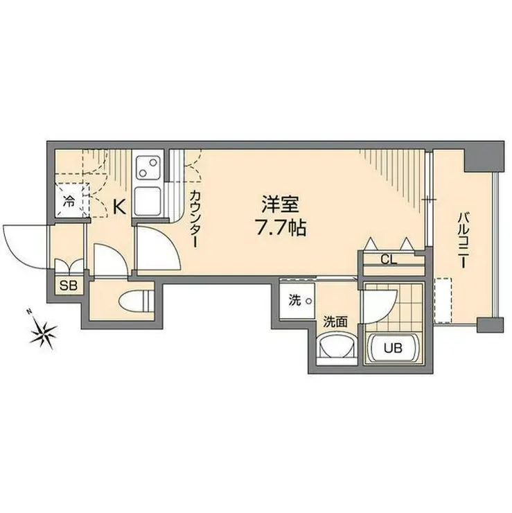 ラフィーノ吉祥寺 4階階 間取り