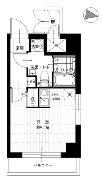 グレイス南太田 7階階 間取り