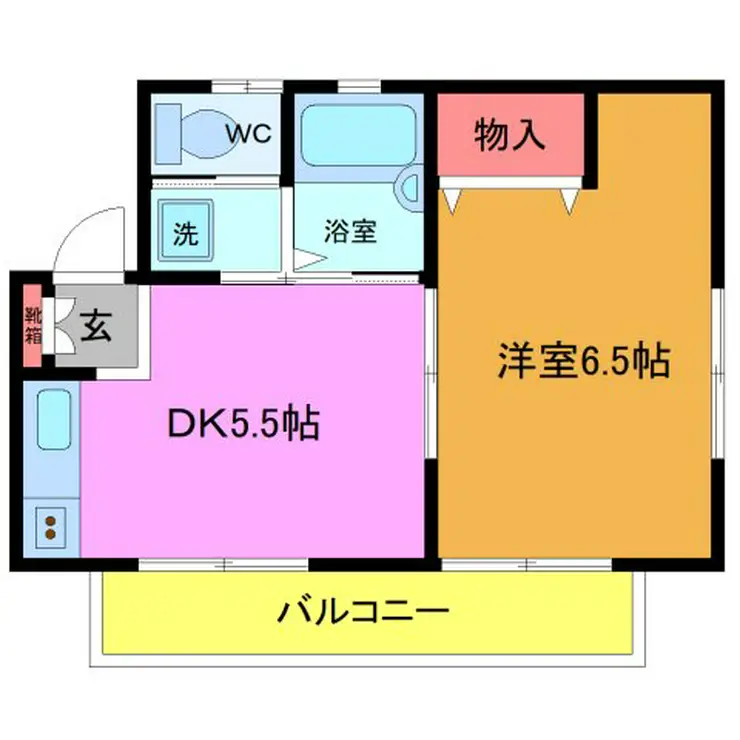 コーポ島 2階階 間取り