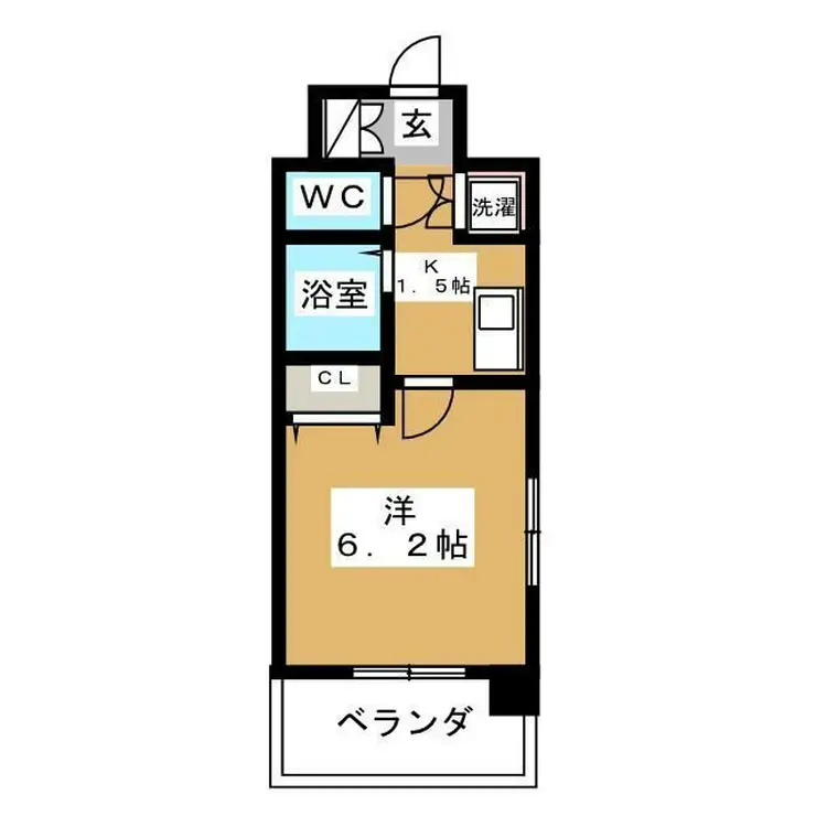 レジディア両国 2階階 間取り