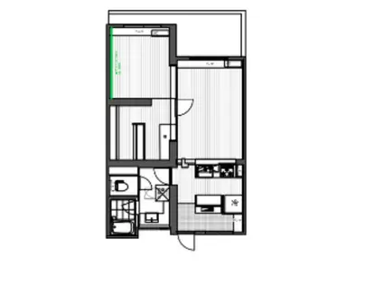丸山ハイツ(1SLDK/3階)の間取り写真