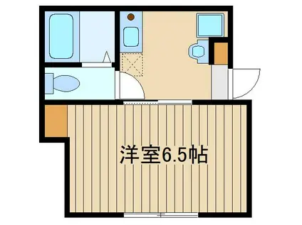 大泉学園イーストケー(1K/1階)の間取り写真