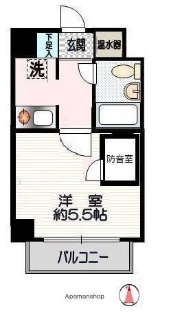クリオ鶴ヶ峰壱番館(1K/3階)の間取り写真