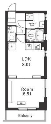 BELLEVIAGE MORISHITA(1LDK/5階)の間取り写真