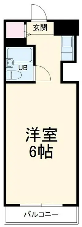 スカイガーデン 6階階 間取り