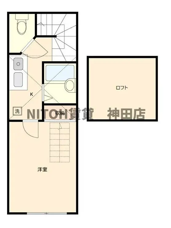 クオレテラス 2階階 間取り
