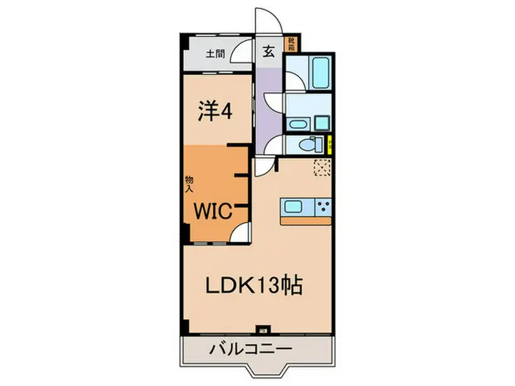ニューライフ東品川 6階階 間取り