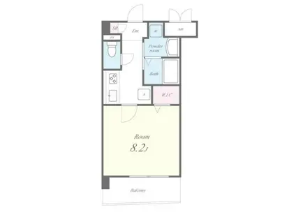 コンドミニオけやき(1K/3階)の間取り写真