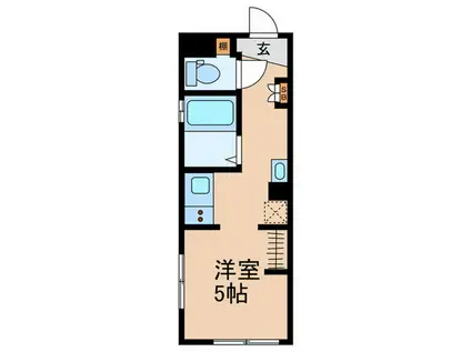 FERIO上板橋(ワンルーム/4階)の間取り写真