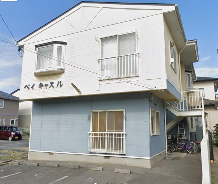 ベイキャスル(1DK/2階)の外観写真