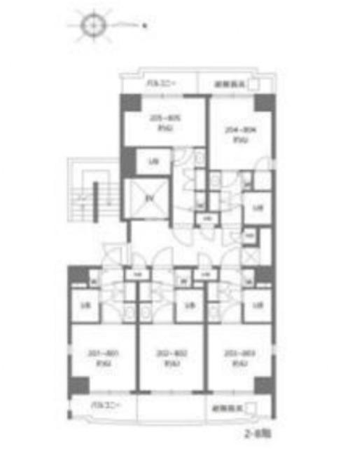 ジョイフル西川口第二(1K/1階)の間取り写真
