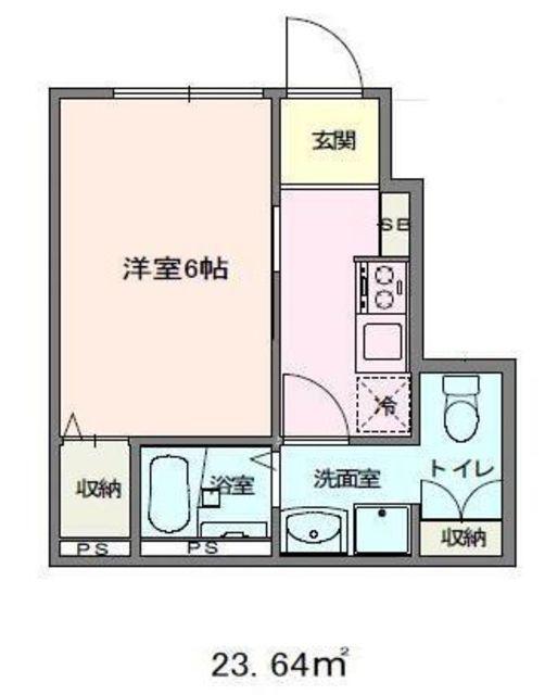 COSMO VILLA NERIMA(1K/1階)の間取り写真