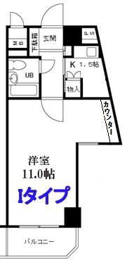藤和シティコープ浅間町(1K/2階)の間取り写真