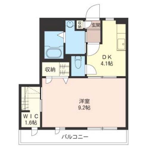 クオーレ(1K/3階)の間取り写真