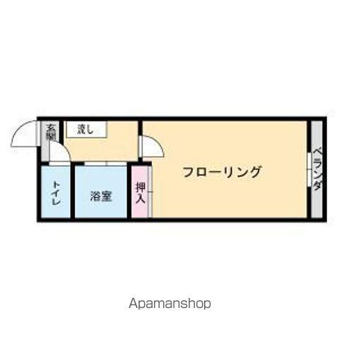コーポYOSHIMI(1K/1階)の間取り写真