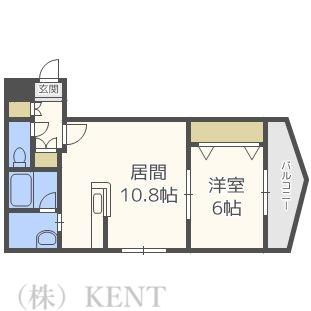 MSP VOL.V(1LDK/3階)の間取り写真