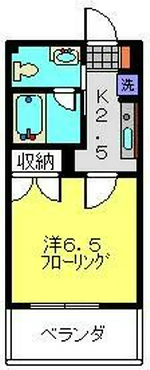 大倉山ヒルテラス 3階階 間取り