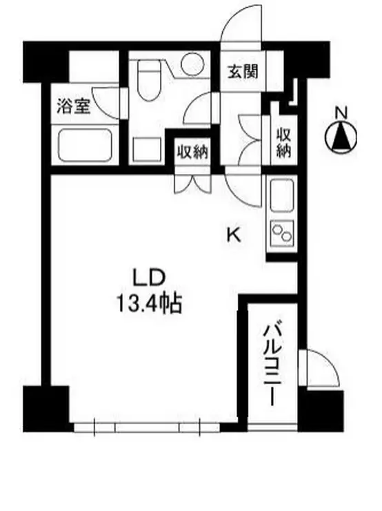 麻布十番ハイツ 5階階 間取り