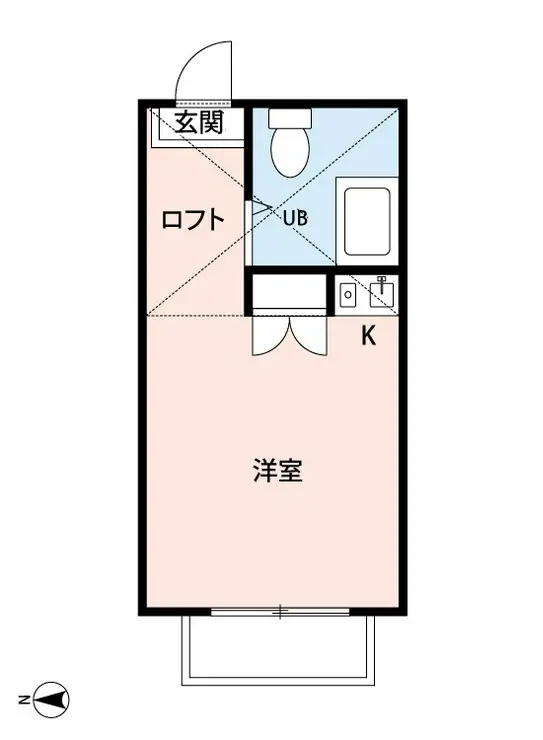 ベイ・アルファ桜台 2階階 間取り