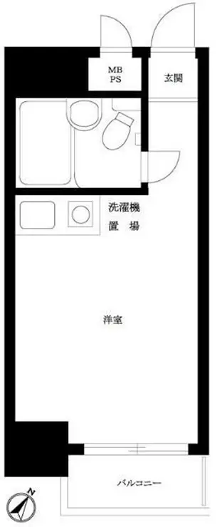 ライオンズマンション駒込駅前 6階階 間取り