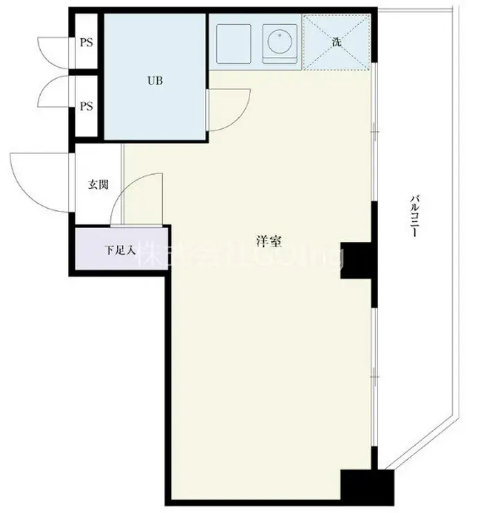 プレール横浜山手 2階階 間取り